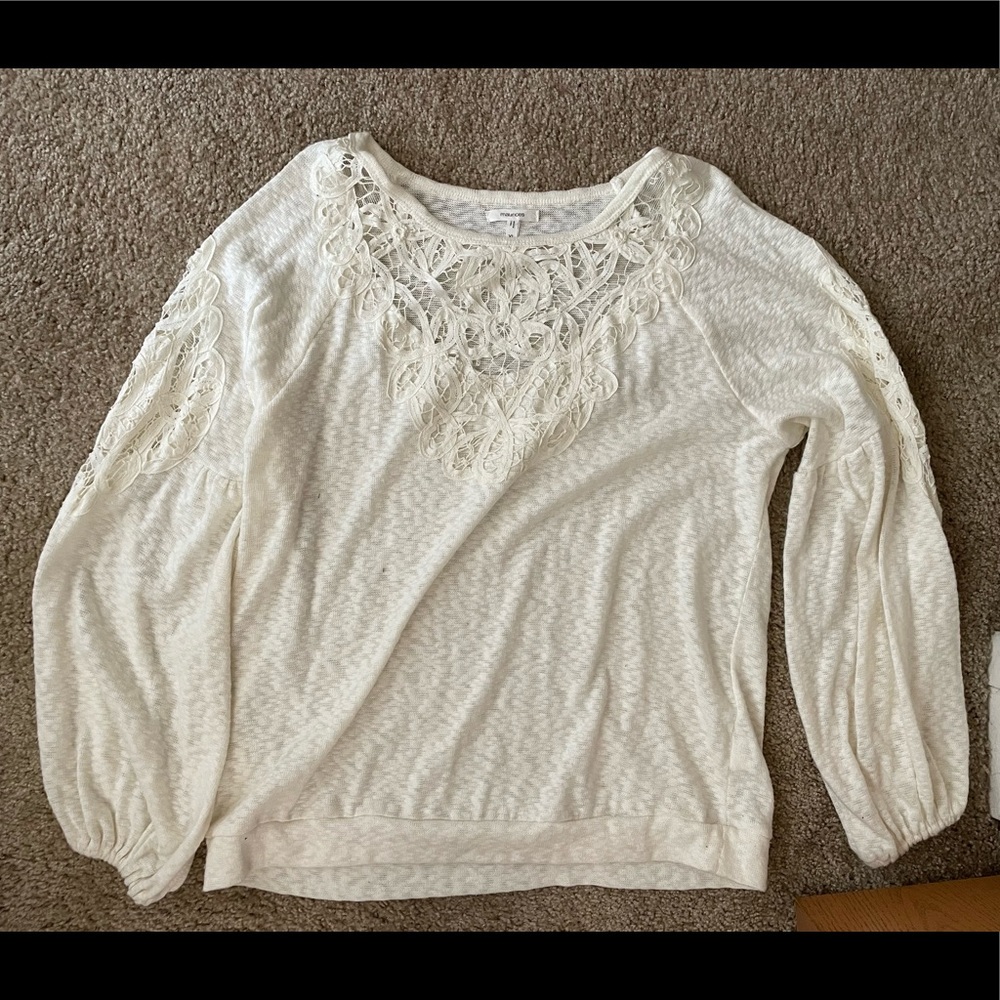 maurice’s balloon sleeve sweater